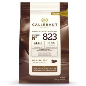 Callebaut lys sjokolade - 2,5kg