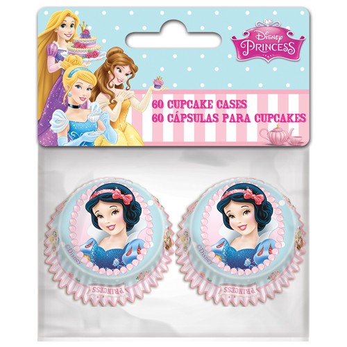 Muffinsformer Disney Prinsesser, Mini, 60stk