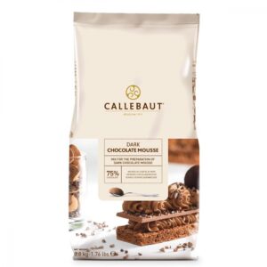Callebaut Mørk Sjokolademousse, 800g