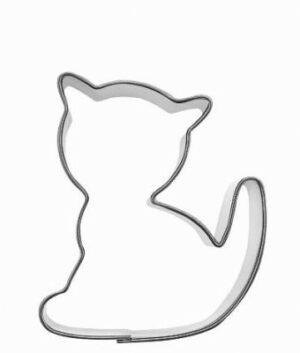 Pepperkakeform katt liten - 5 cm