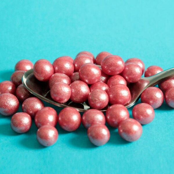 Glutenfritt kakestrø perler rød