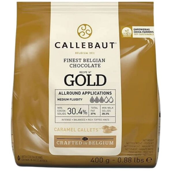 Callebaut sjokolade -Gull- 400g