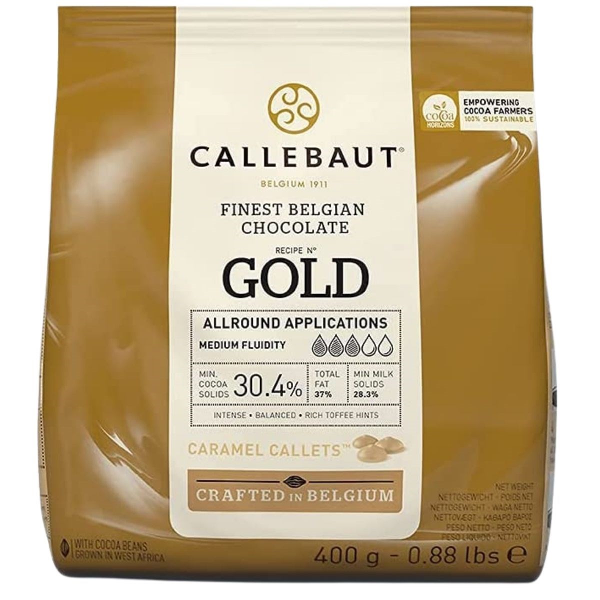 Bilde av Callebaut Sjokolade -gull- 400g