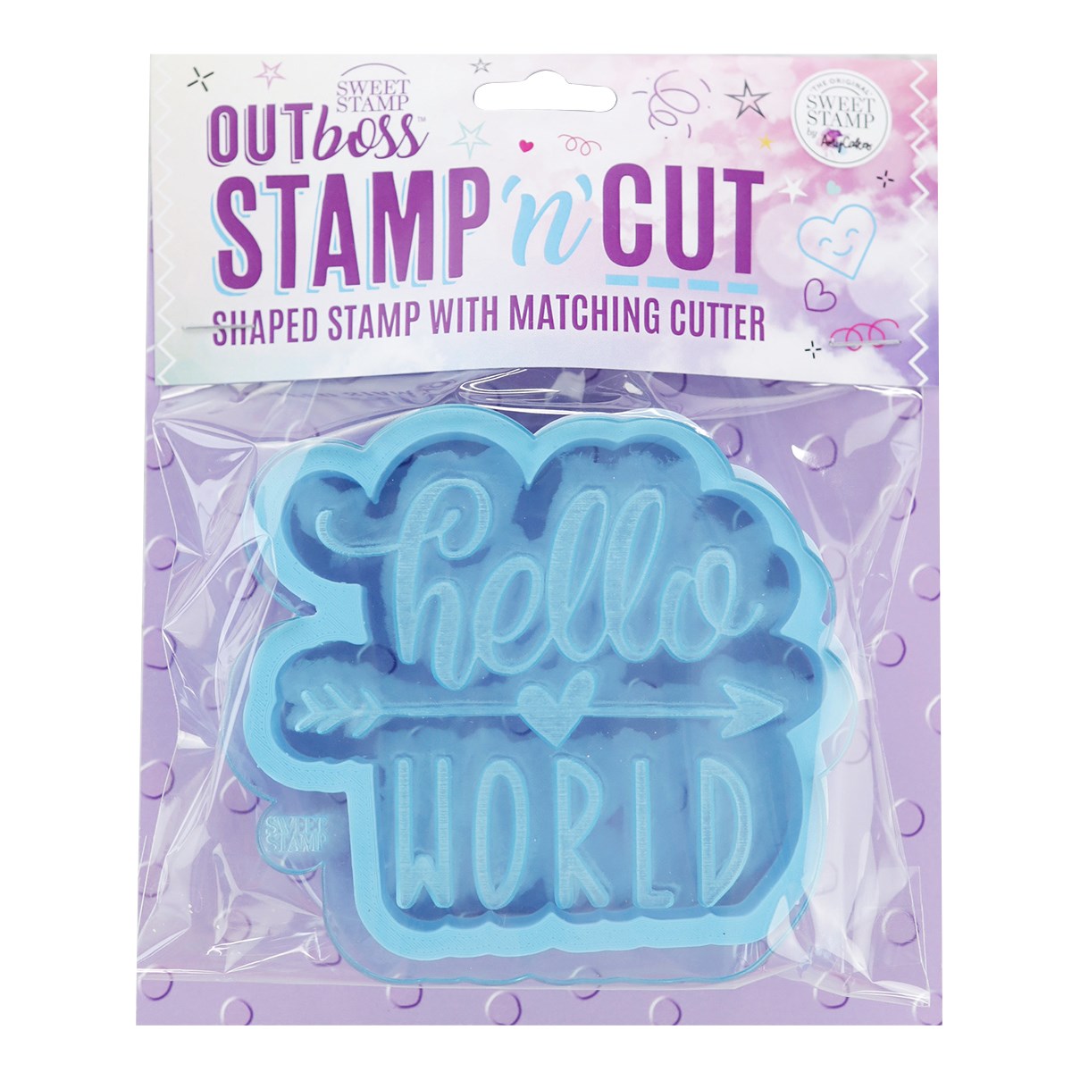 Bilde av Sweet Stamp Outboss - Stamp N Cut -hello World-