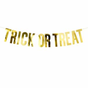 PartyDeco banner halloween "Trick or treat"