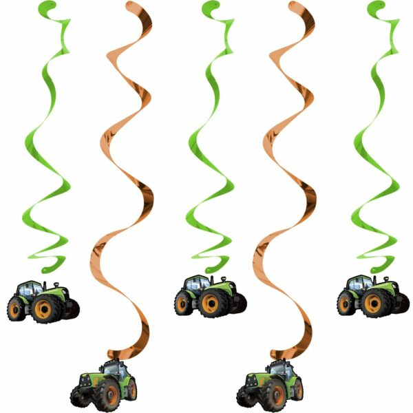 Hengende dekor, traktor