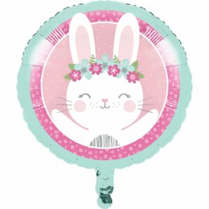 Folieballong barnebursdag kanin