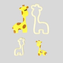 FMM kakutstikkere mummy & baby giraffe