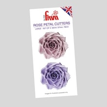 FMM Rose petal cutters Large - Set of 3