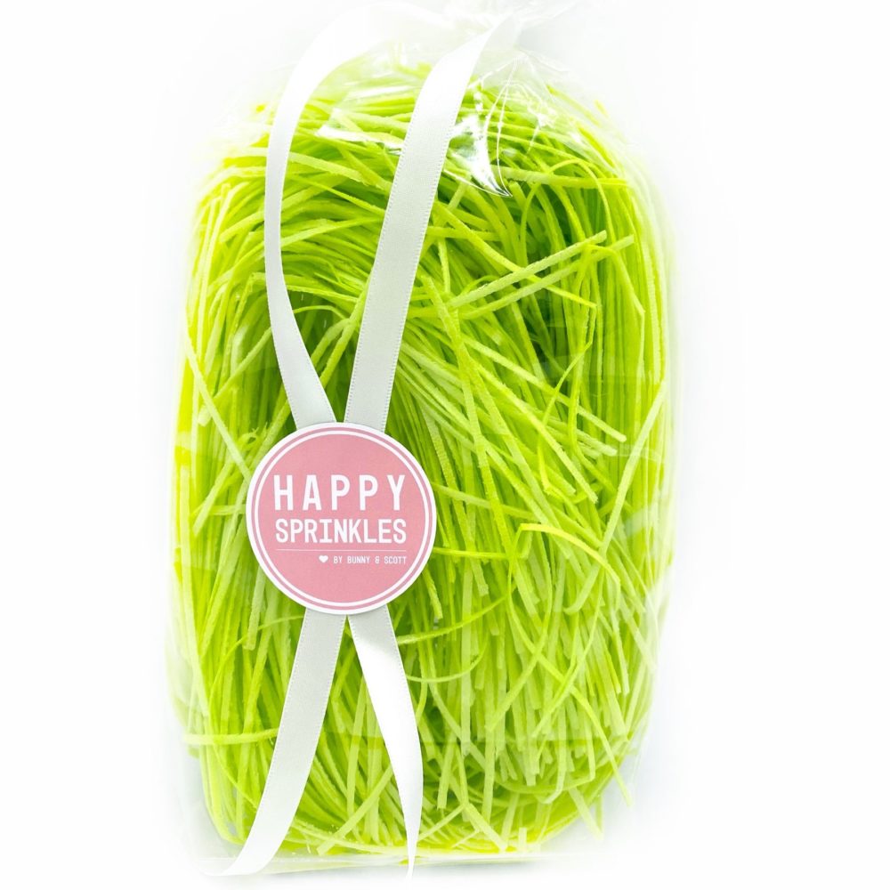 Bilde av Happy Sprinkles Kakestrø Gress -grønn- 50g
