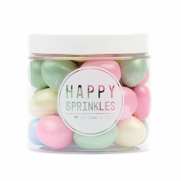 Happy Sprinkles påskeegg pastellfarger