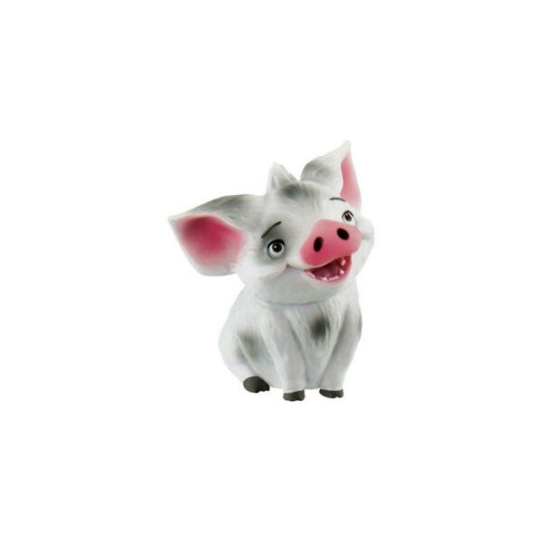 Bullyland kaketopp og leketøy av grisen pua fra vaiana filmen