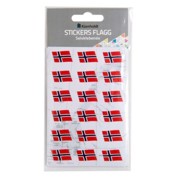 Klistremerke norgesflagg