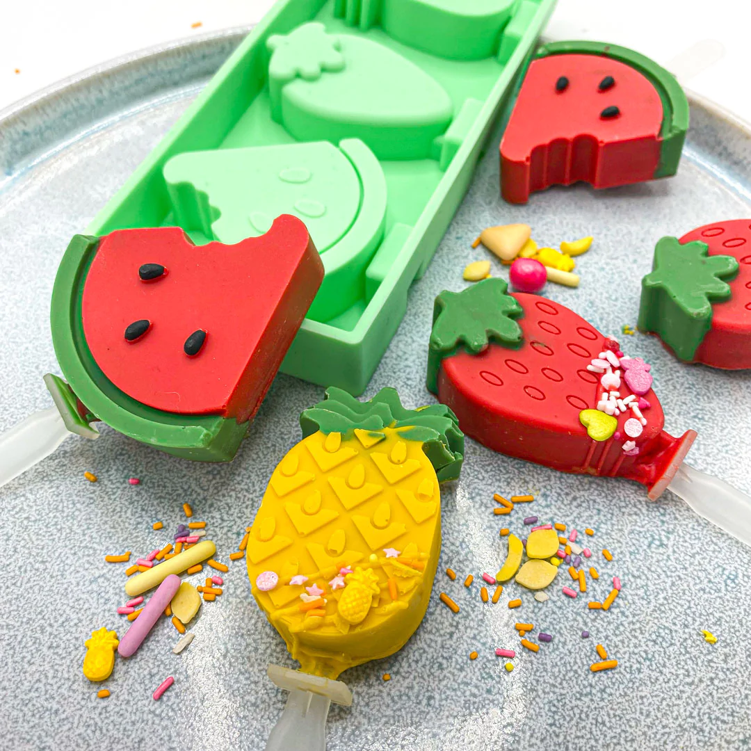 Bilde av Happy Sprinkles Mini Ispinneformer -frukt-