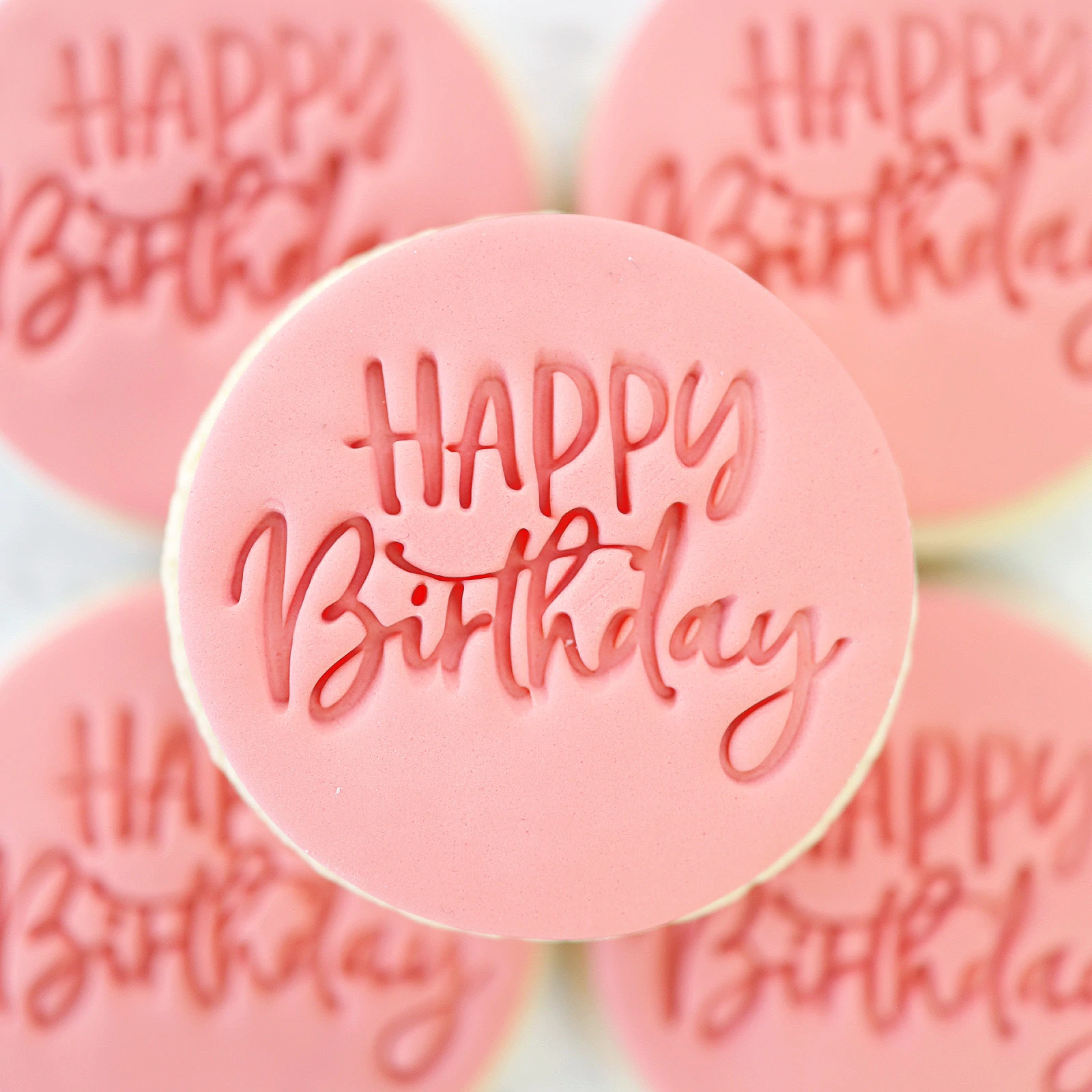 Bilde av Sweet Stamp Cupcake Embosser -happy Birthday-