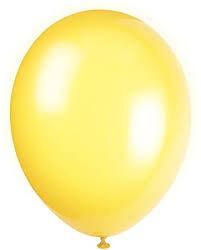 gule ballonger