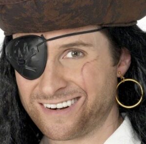 pirat lapp og ørering