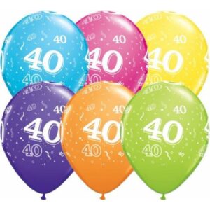 Ballonger til 40-årsdag