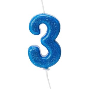 Tallys 3-tall til 3-års bursdag i blå