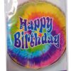 Unique happy birthday folie ballong tie dye