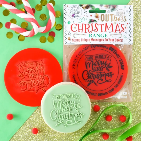 Sweet Stamp Embosser/Stempel -Merry Little Christmas-