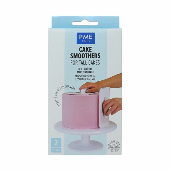 PME Cake Smoothers -Høye kaker 2pk