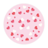 muffinsformer hjerte rosa desgin