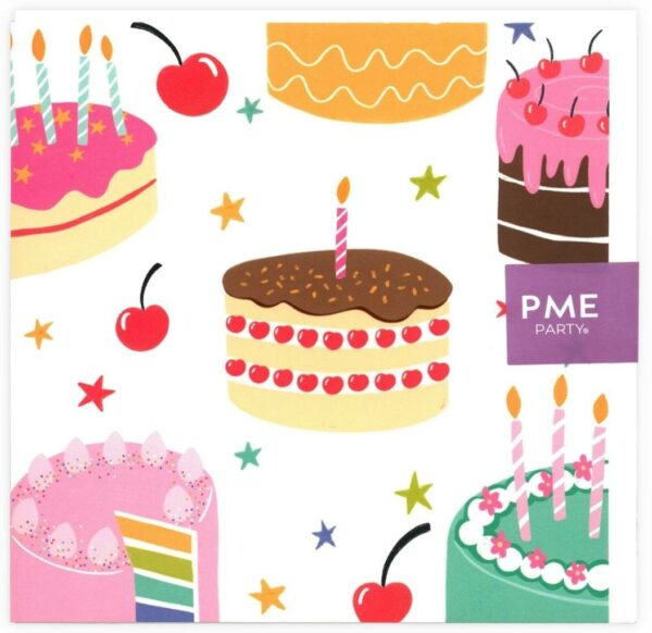 PME kakekort med kaker