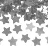 konfettikanon med sølvstjerner