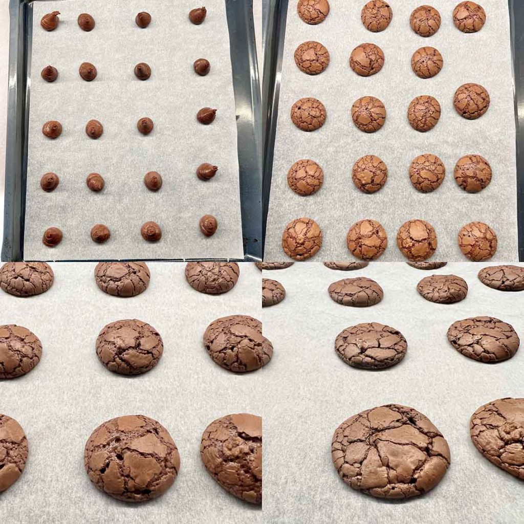 mini brownie cookies by cravings by linda