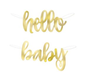 banner hello baby