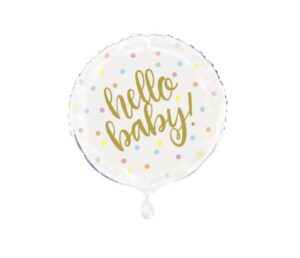 folieballong hello baby