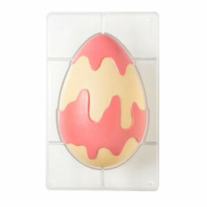 decora polykarbonat eggform med dekorasjon