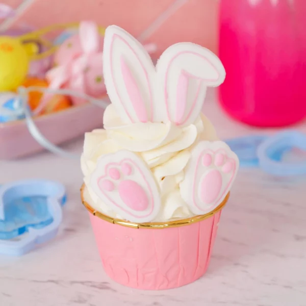 Sweet stamp bunny cupcake kit