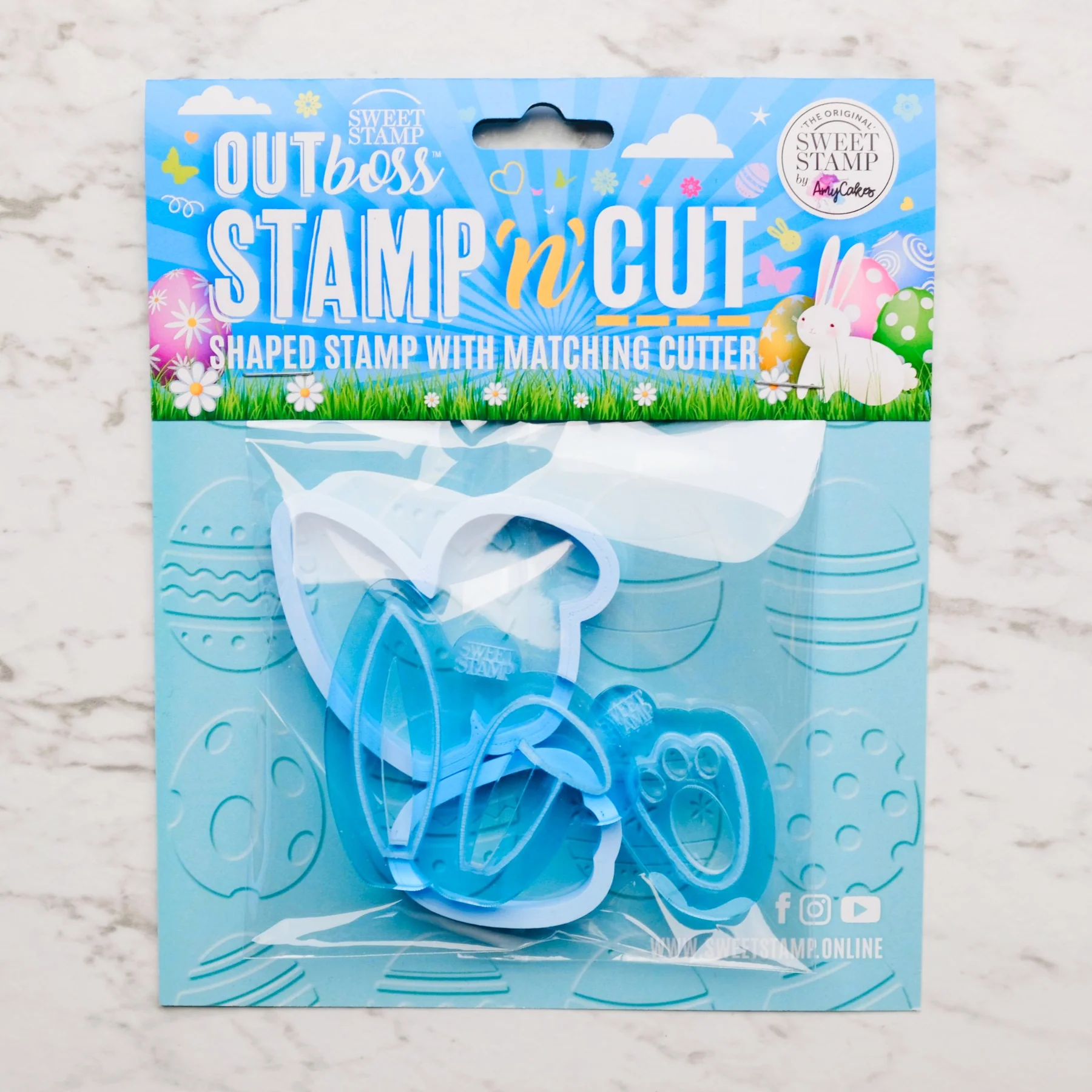 Bilde av Sweet Stamp Outboss - Stamp N Cut -kanin Cupcakes-