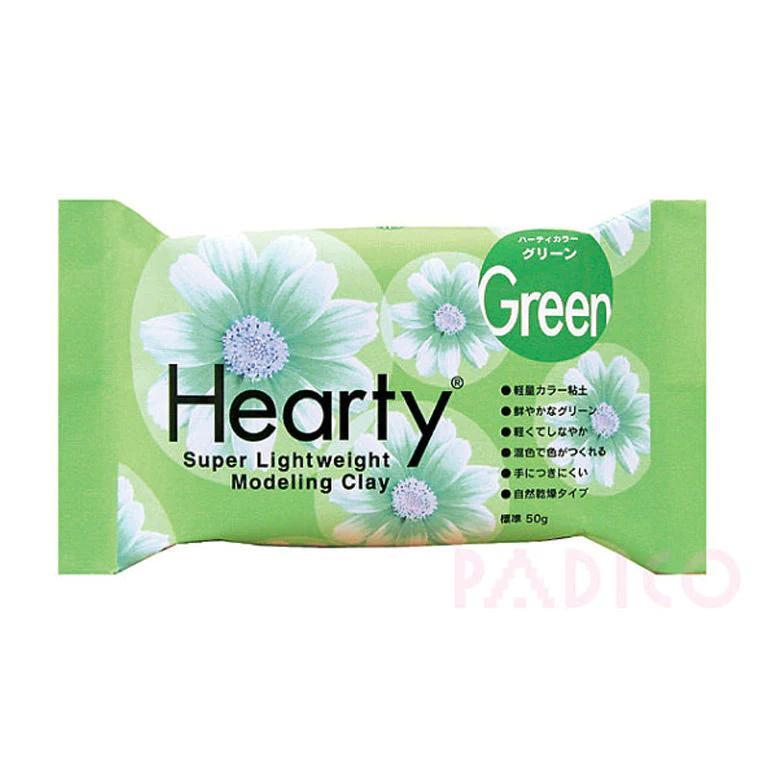 Bilde av Hearty Air Drying Clay, Modelleringsleire, Grønn, 50g