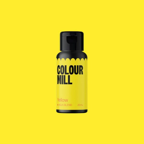 Colour mill vannbasert farge yellow