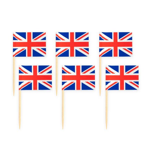flagg på pinne storbritannia