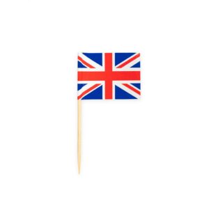 storbritannia flagg på pinne