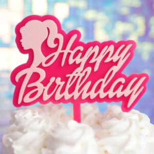 Sweet Stamp kaketopp Happy Birthday Barbie