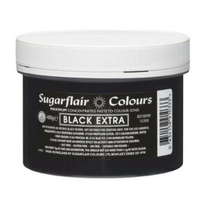 sugarflair max concentrate pastafarge black extra