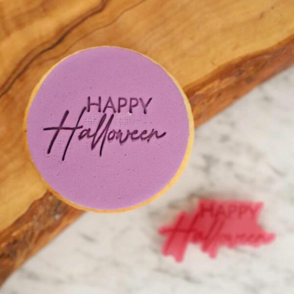 sweet stamp embosser happy halloween