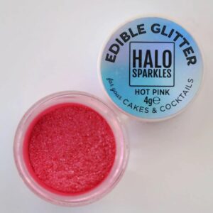 Halo Sparkles Edible Glitter - Hot Pink 4g