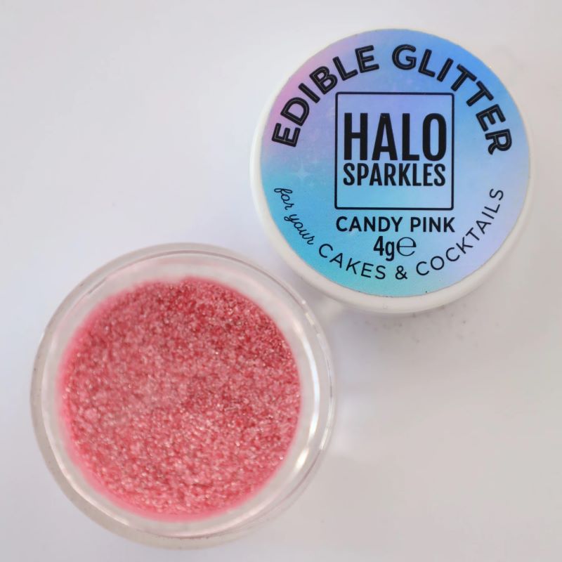 Bilde av Halo Sparkles, Spiselig Glitter - Candy Pink,4g