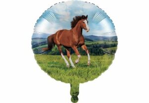 Folieballong galopperende hest